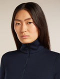 Women’s Merino 260 Tech Long Sleeve Half Zip Thermal Top Glacier - 6