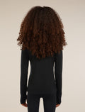 Merino 260 Tech Long Sleeve Half Zip Thermal Top Black - 2