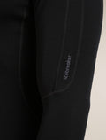 Men’s 300 MerinoFine™ Polar Long Sleeve Half Zip Thermal Top Black - 6