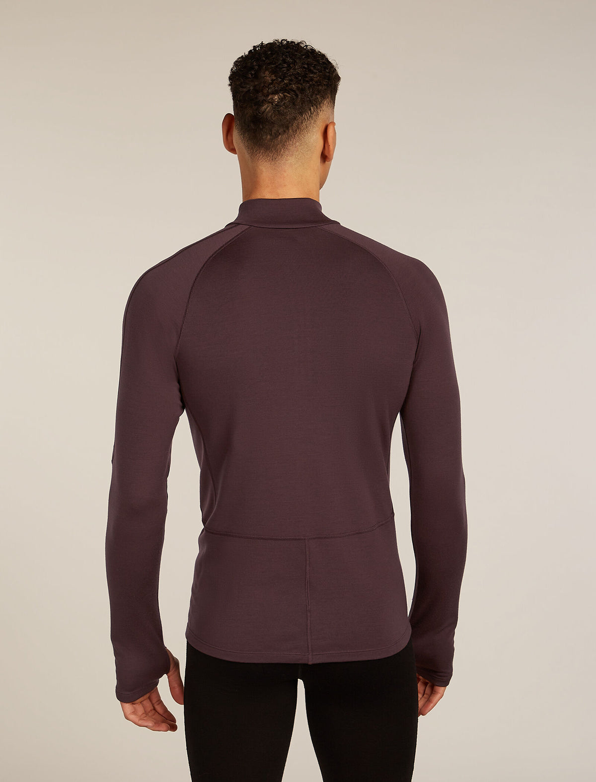 Men’s 300 MerinoFine™ Polar Long Sleeve Half Zip Thermal Top Java - 2