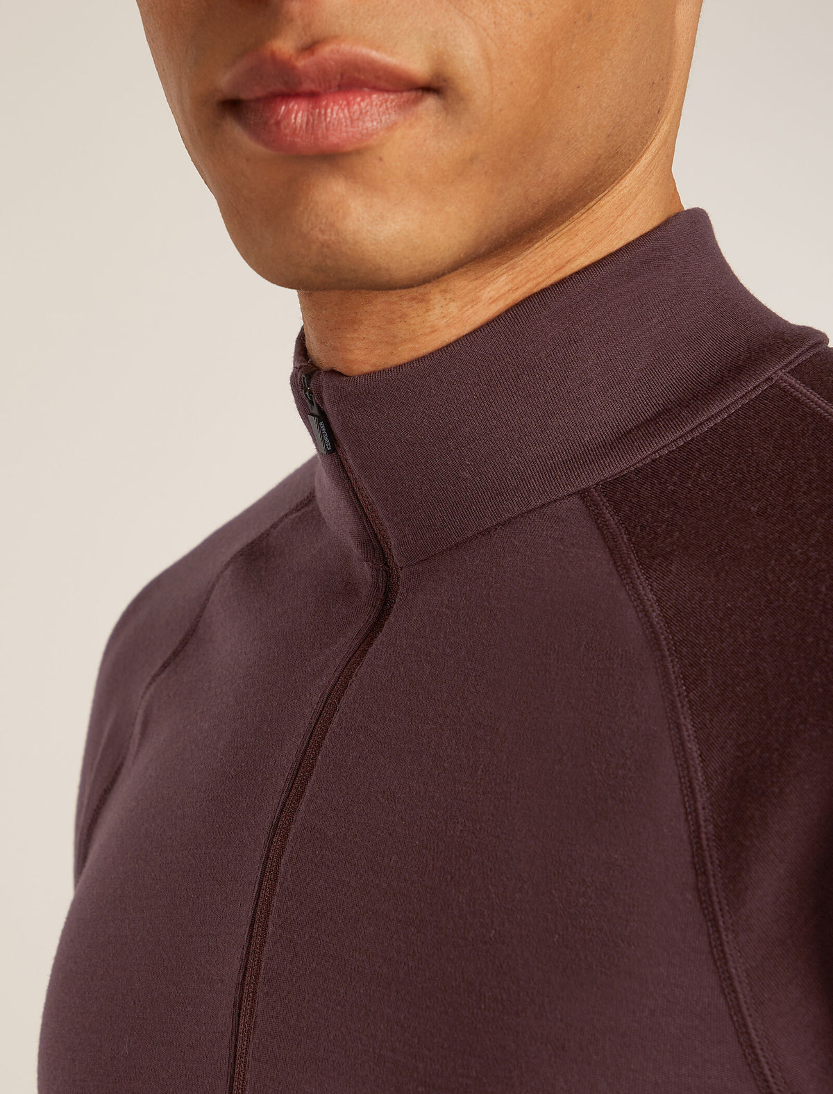 Men’s 300 MerinoFine™ Polar Long Sleeve Half Zip Thermal Top Java - 5