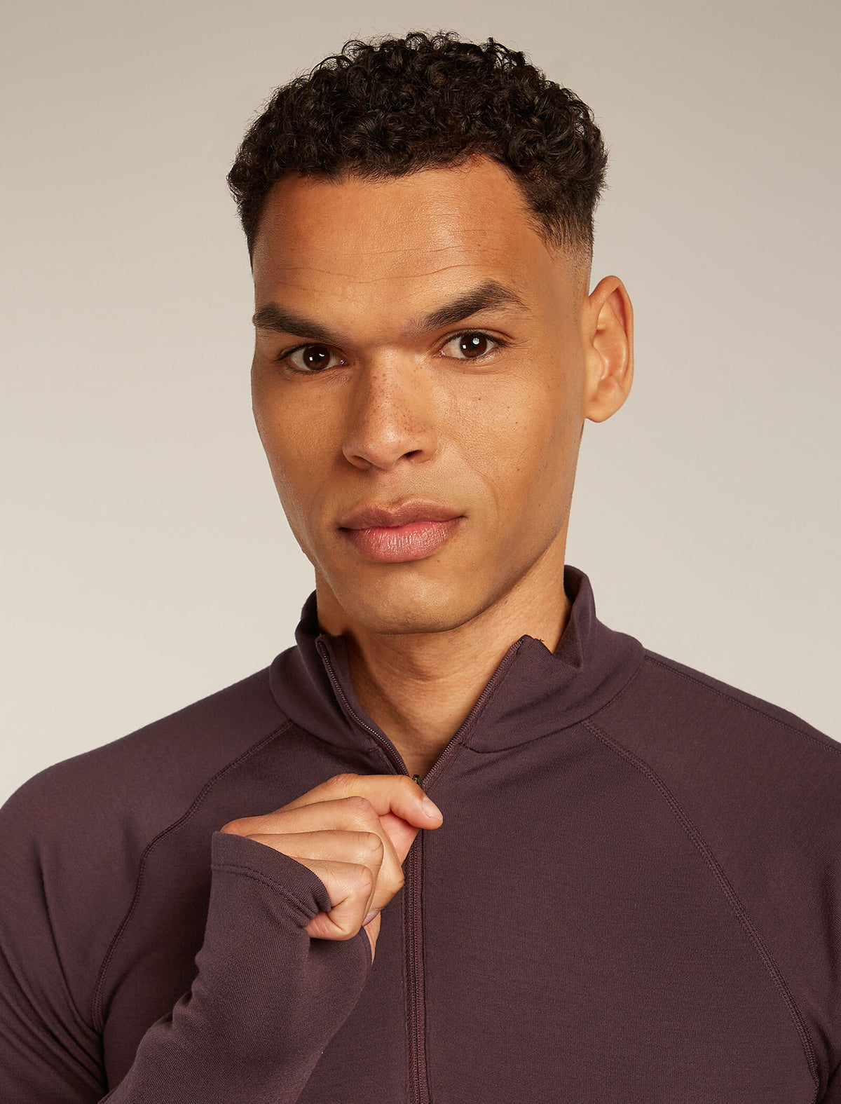 Men’s 300 MerinoFine™ Polar Long Sleeve Half Zip Thermal Top Java - 6