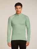 Men’s 300 MerinoFine™ Polar Long Sleeve Half Zip Thermal Top Seaglass - 1