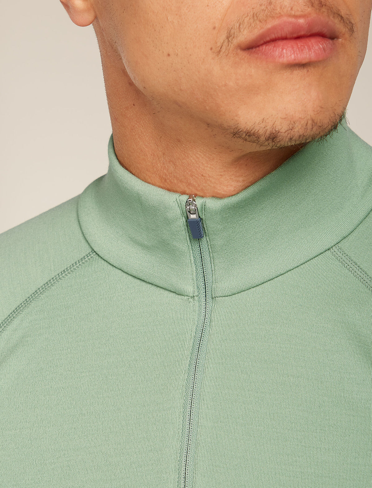 Men’s 300 MerinoFine™ Polar Long Sleeve Half Zip Thermal Top Seaglass - 5