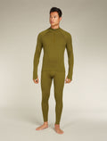 Men’s 300 MerinoFine™ Polar Long Sleeve Half Zip Thermal Top Algae - 3