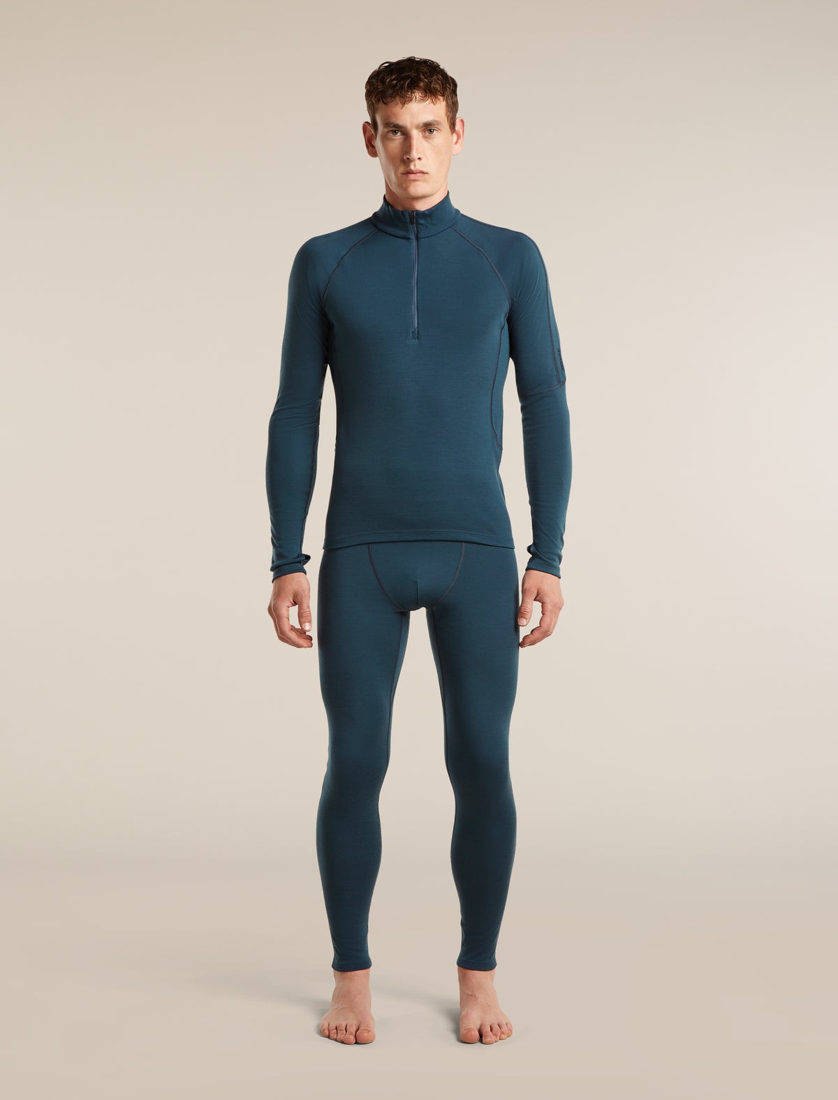 Men's 300 MerinoFine™  Polar Long Sleeve Half Zip Abyss - 3