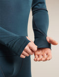 Men's 300 MerinoFine™  Polar Long Sleeve Half Zip Abyss - 7