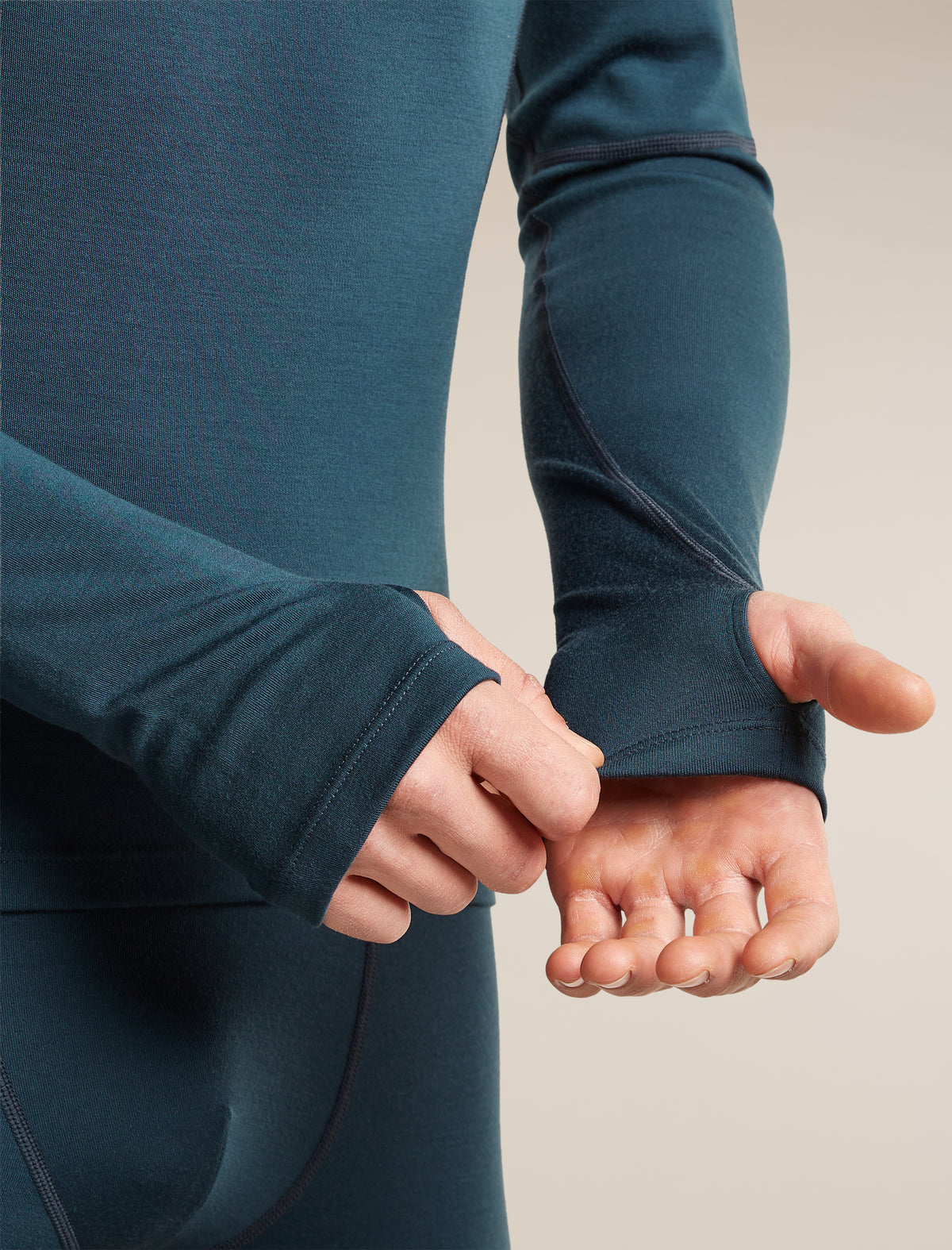 Men's 300 MerinoFine™  Polar Long Sleeve Half Zip Abyss - 7