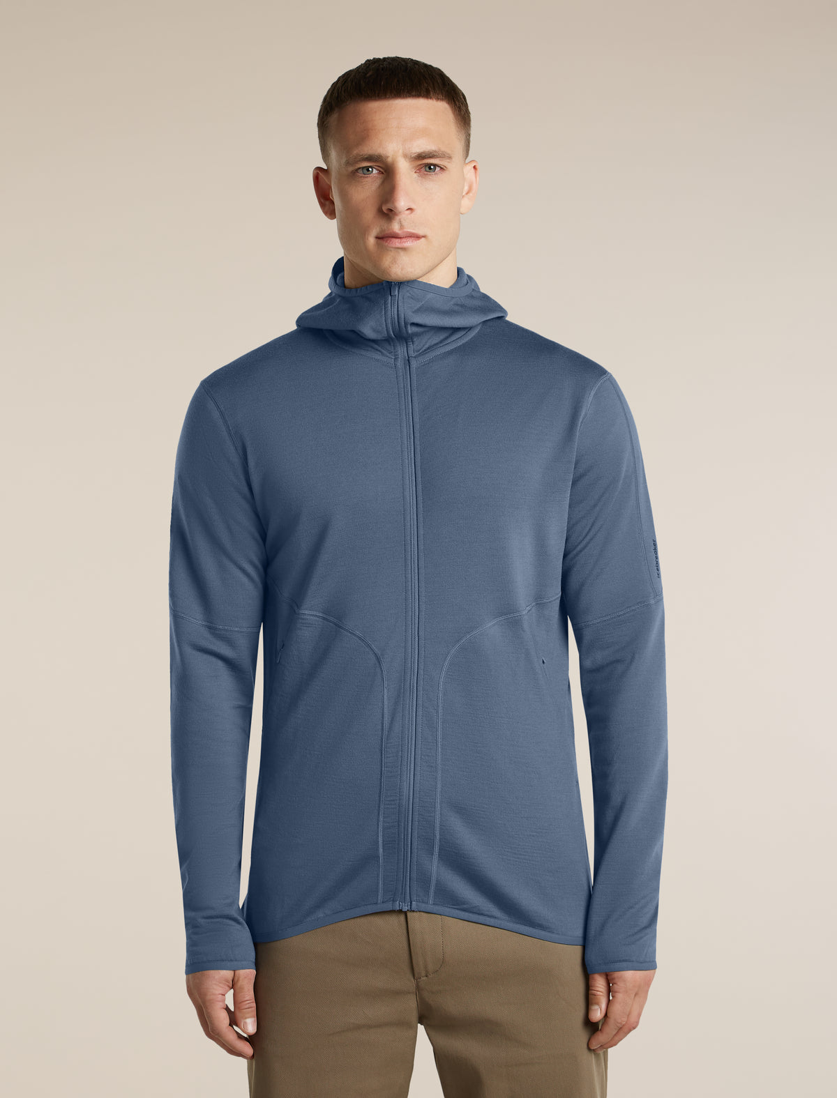 Men's Merino 560 RealFleece™  Elemental Long Sleeve Zip Hoodie Dawn - 1