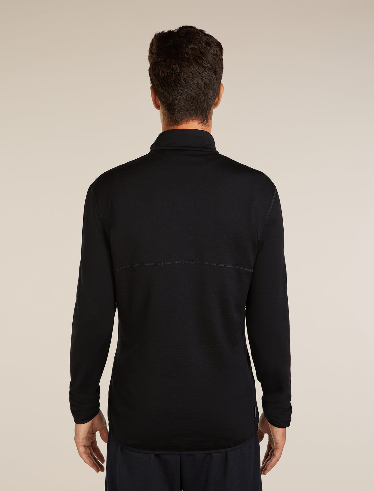 Men’s Merino 560 Realfleece™ Elemental Long Sleeve Zip Jacket Black - 2