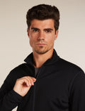 Men’s Merino 560 Realfleece™ Elemental Long Sleeve Zip Jacket Black - 5