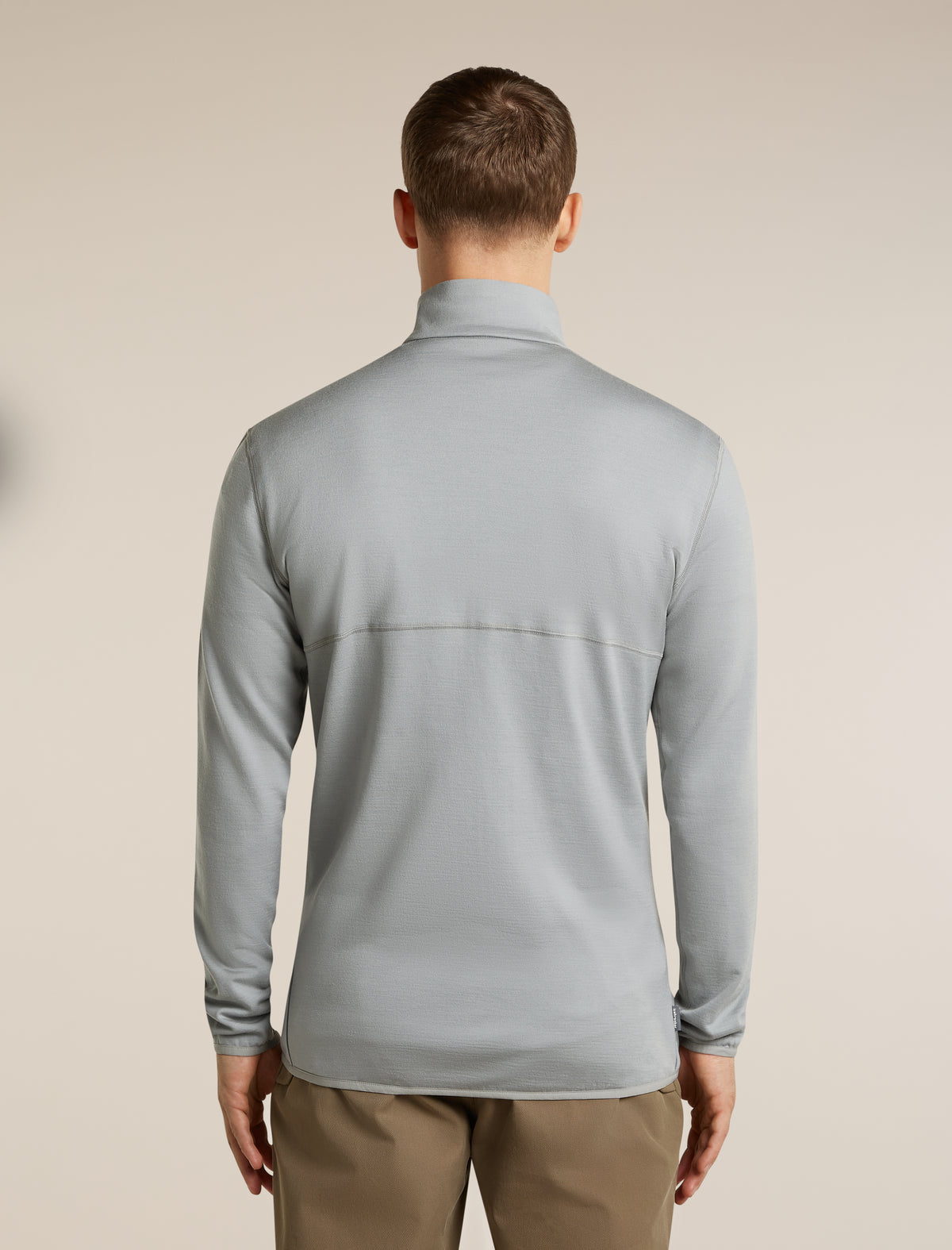 Men's Merino 560 RealFleece™  Elemental Long Sleeve Zip Hoodie Proto Grey - 2