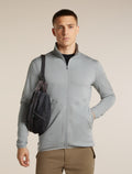 Men's Merino 560 RealFleece™  Elemental Long Sleeve Zip Hoodie Proto Grey - 5
