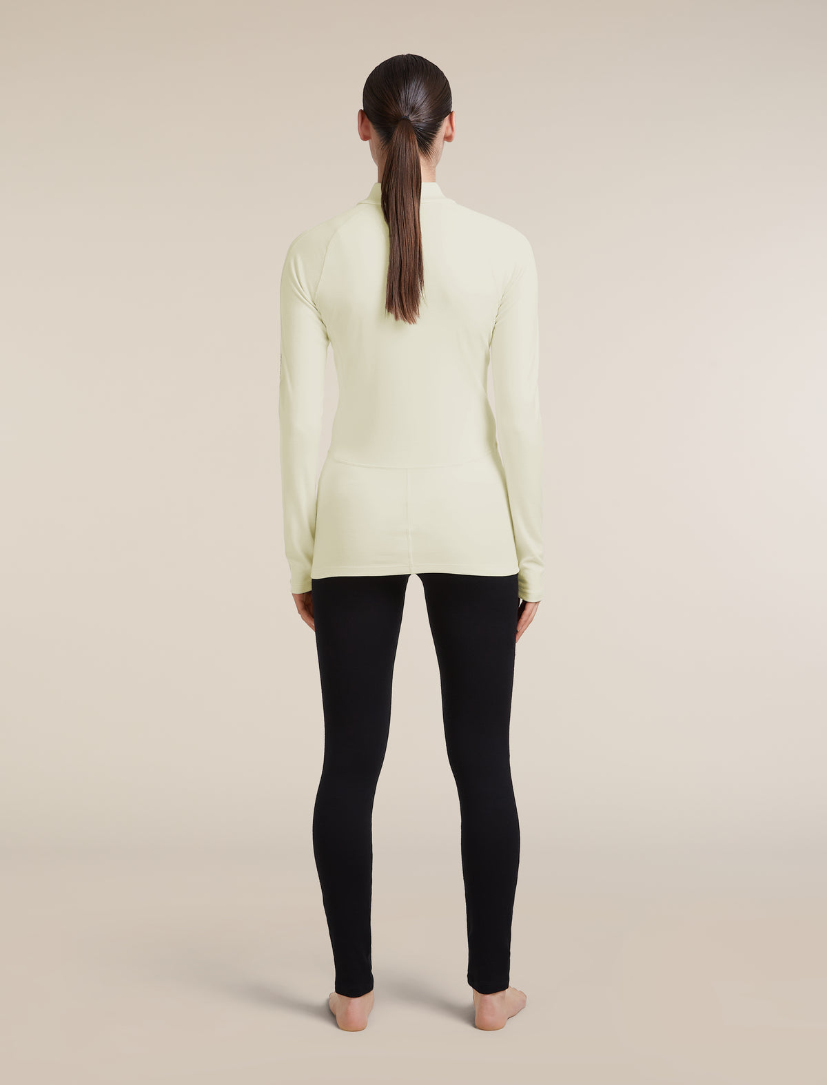 Women's 300 MerinoFine™  Polar Long Sleeve Half Zip Undyed - 7