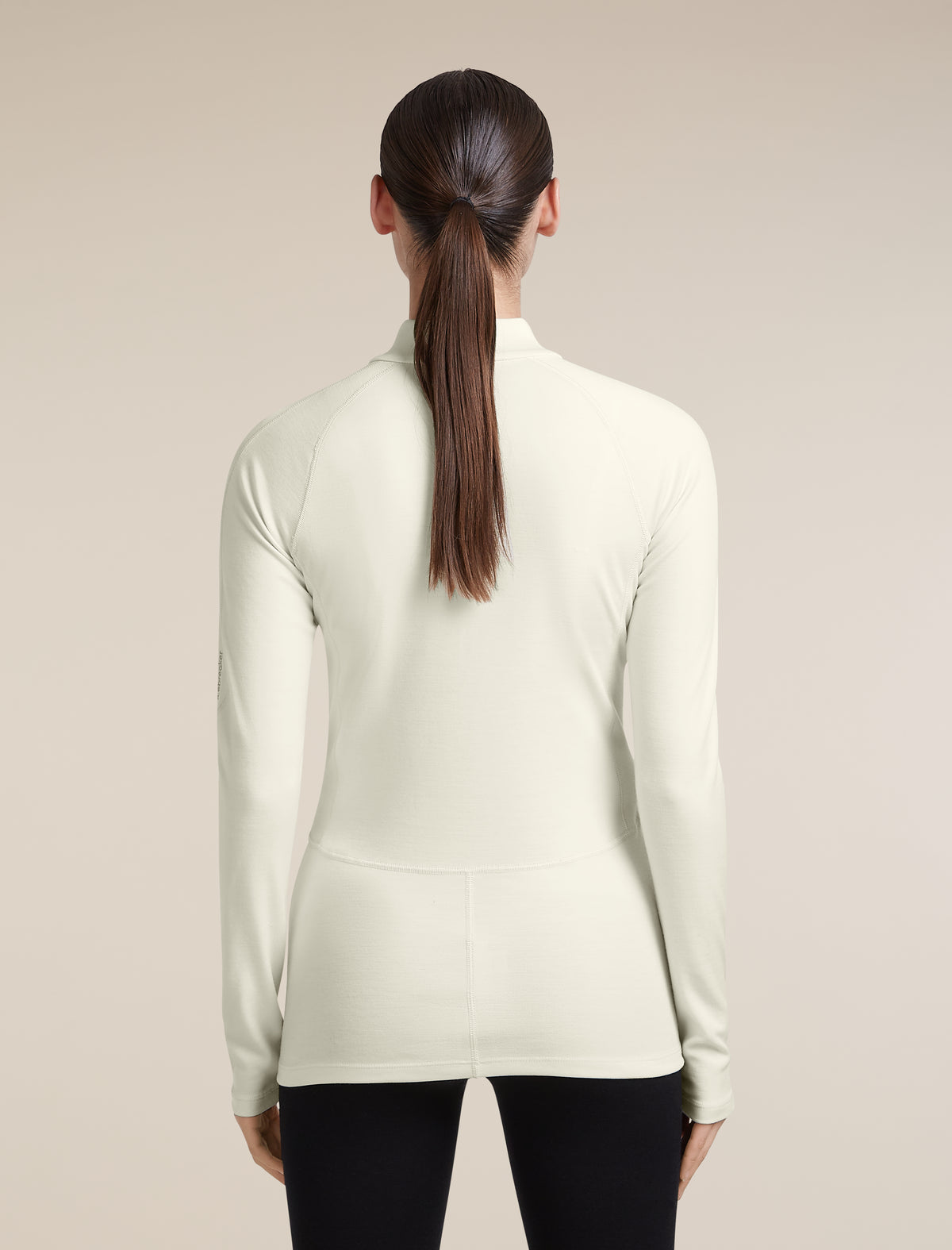 Women's 300 MerinoFine™  Polar Long Sleeve Half Zip Undyed - 2