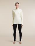Women's 300 MerinoFine™  Polar Long Sleeve Half Zip Undyed - 3
