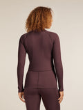 Women’s 300 MerinoFine™ Polar Long Sleeve Half Zip Thermal Top Java - 2