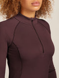 Women’s 300 MerinoFine™ Polar Long Sleeve Half Zip Thermal Top Java - 5