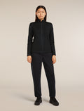 Women’s Merino 560 Realfleece™ Elemental Long Sleeve Zip Black - 3