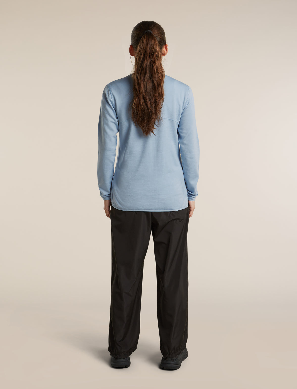 Women's Merino 560 RealFleece™  Elemental Long Sleeve Zip Zinc Blue - 7