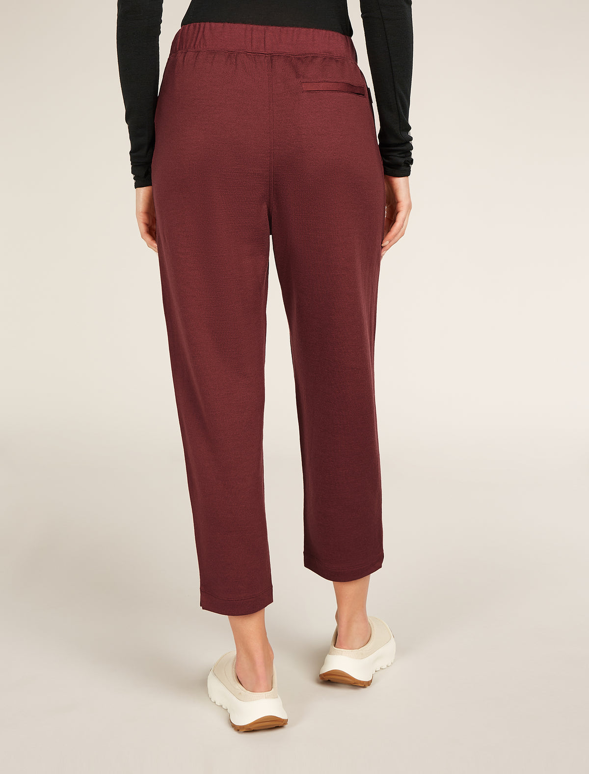 Women’s Merino Blend 200 Crush Ankle Pants Port - 2