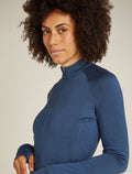 Women's Merino 260 Granary Long Sleeve Half Zip Dress Dawn - 3