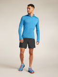 Men’s Merino Blend 200 Realfleece™ Descender Long Sleeve Half Zip Top Arctic - 4