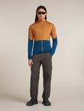 Men’s Merino Blend 200 Realfleece™ Descender Long Sleeve Zip Hoodie Trail/Atlantis - 4