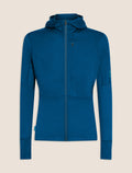 Men’s Merino Blend 200 RealFleece™ Descender Long Sleeve Zip Hoodie Atlantis/Arctic - 10