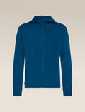 Men’s Merino Blend 200 RealFleece™ Descender Long Sleeve Zip Hoodie Atlantis/Arctic - 11