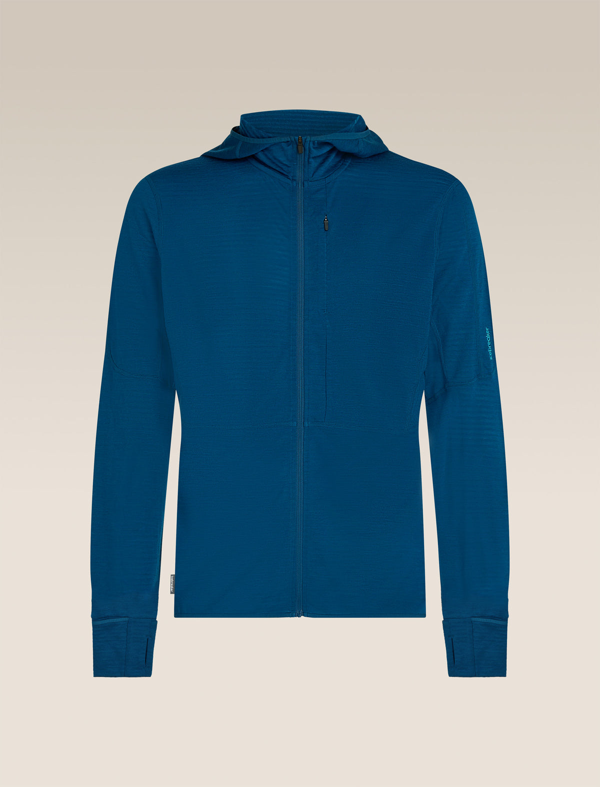 Men’s Merino Blend 200 RealFleece™ Descender Long Sleeve Zip Hoodie Atlantis/Arctic - 11
