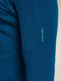 Men’s Merino Blend 200 RealFleece™ Descender Long Sleeve Zip Hoodie Atlantis/Arctic - 5