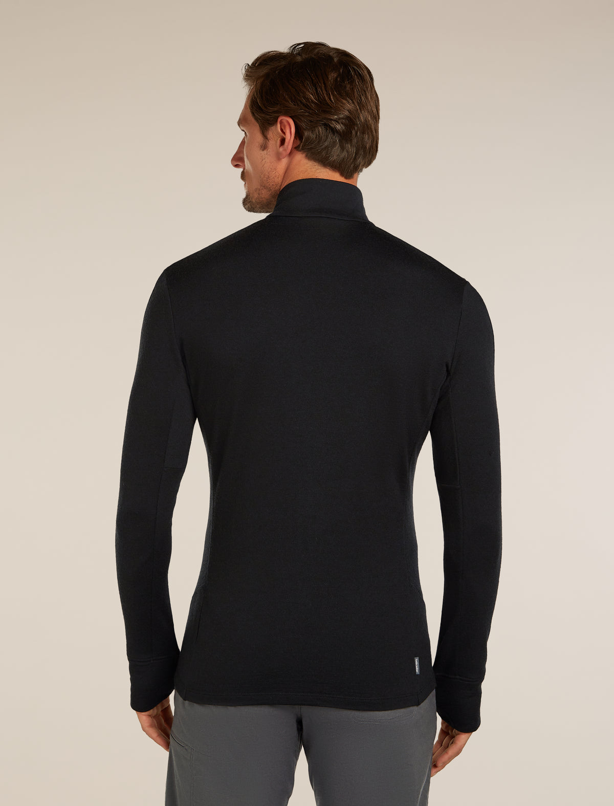 Men’s Merino 260 Quantum Long Sleeve Zip Black - 2