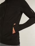 Men’s Merino 260 Quantum Long Sleeve Zip Black - 7