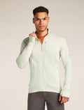 Men’s Merino 260 Quantum Long Sleeve Zip Ashen - 1