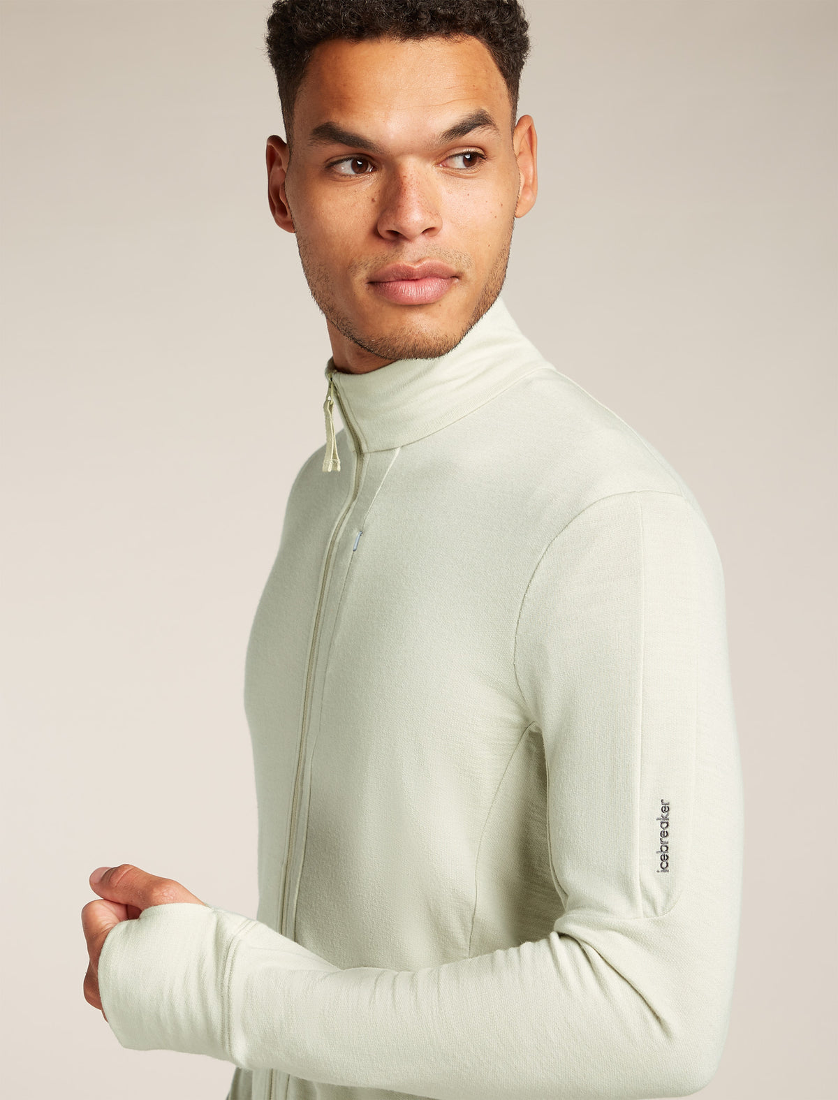 Men’s Merino 260 Quantum Long Sleeve Zip Ashen - 5