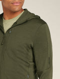 Men’s Merino 260 Quantum Long Sleeve Zip Hoodie Loden - 4