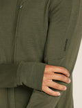 Men’s Merino 260 Quantum Long Sleeve Zip Hoodie Loden - 5