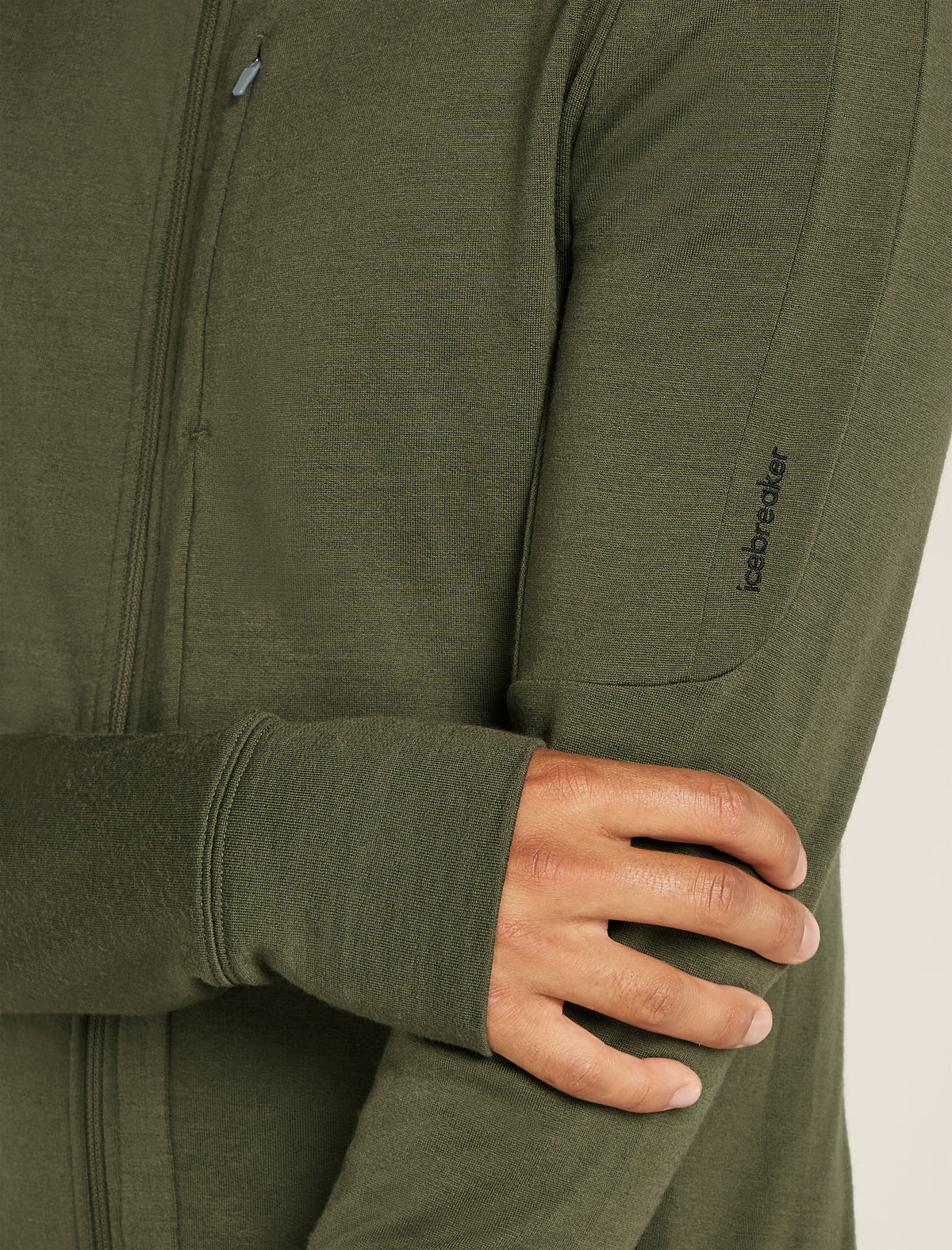 Men’s Merino 260 Quantum Long Sleeve Zip Hoodie Loden - 5