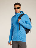 Men’s Merino 260 Quantum Long Sleeve Zip Hoodie Arctic - 4