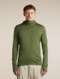 Men's Merino 260 Quantum Long Sleeve Zip Hoodie Sphagnum - 1