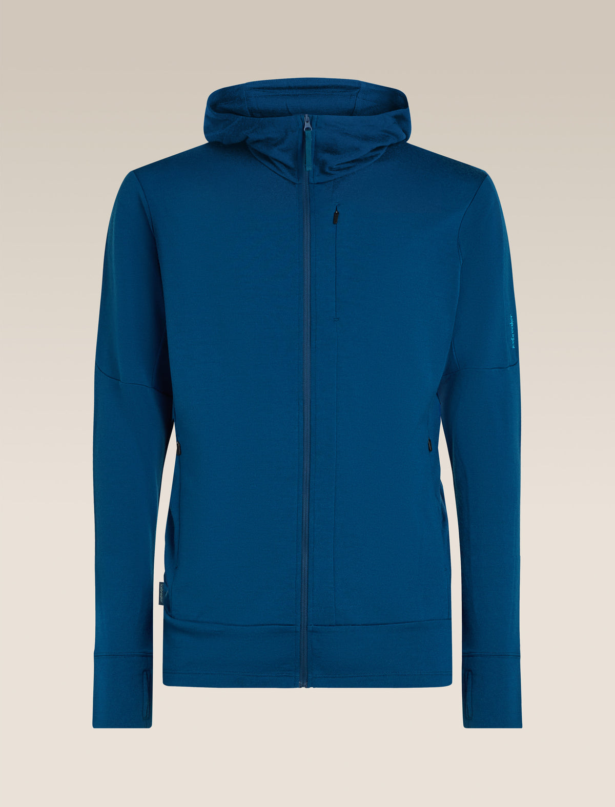 Men’s Merino 260 Quantum Long Sleeve Zip Hoodie Atlantis - 10