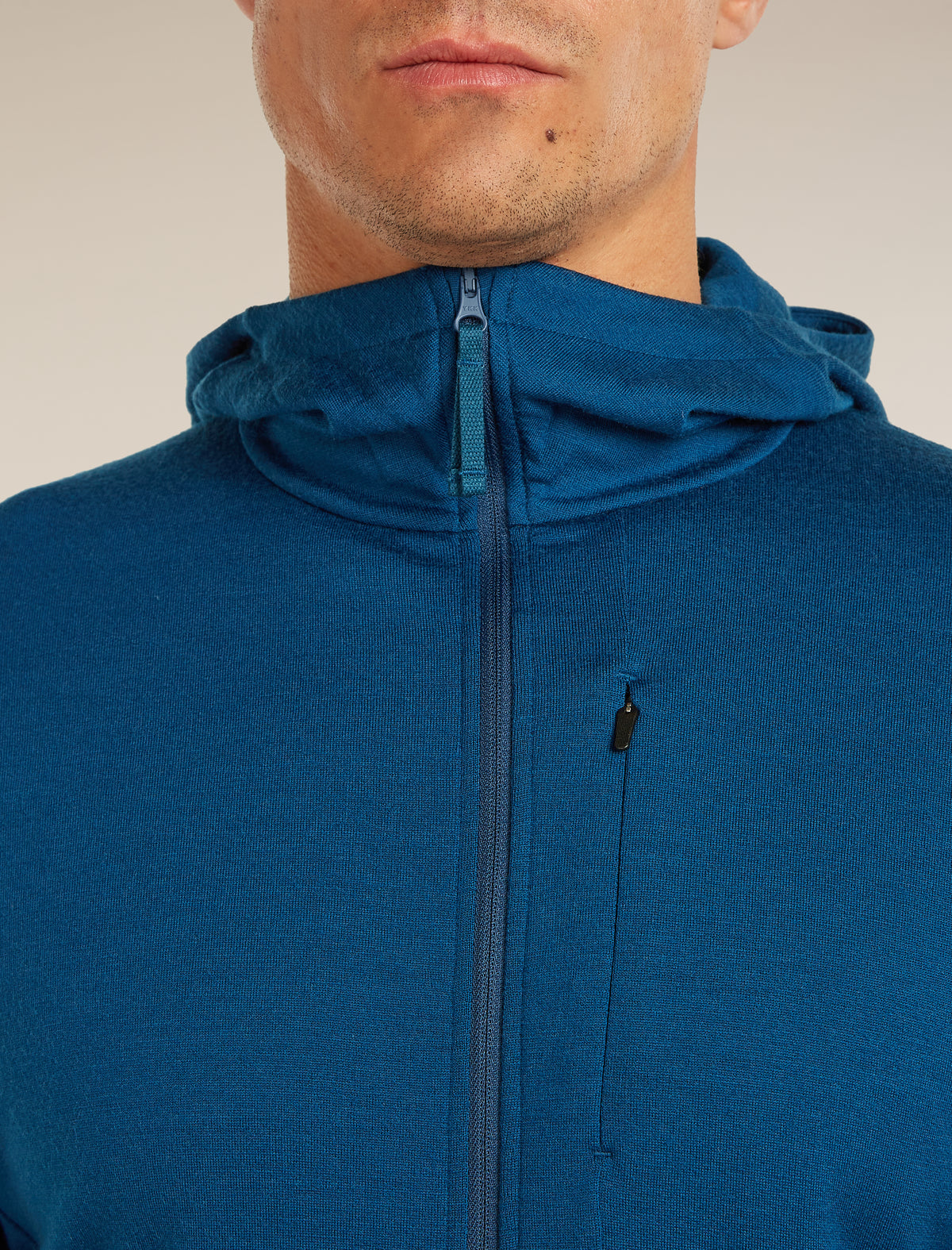 Men’s Merino 260 Quantum Long Sleeve Zip Hoodie Atlantis - 6