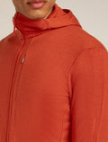 Men’s Merino 260 Quantum Long Sleeve Zip Hoodie Agate - 5