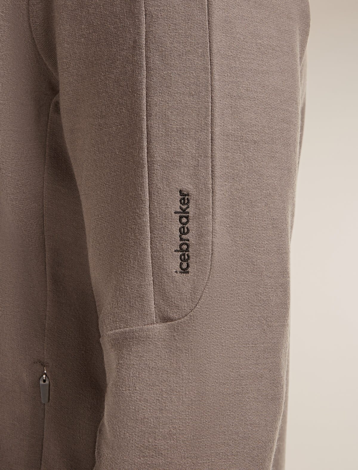 Men’s Merino 260 Quantum Long Sleeve Zip Hoodie Porcini - 5