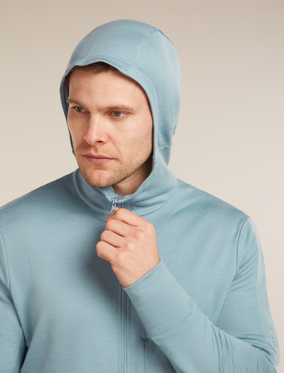 Men’s Merino 260 Quantum Long Sleeve Zip Hoodie Flint blue - 9