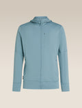 Men’s Merino 260 Quantum Long Sleeve Zip Hoodie Flint blue - 10