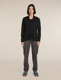 Women’s Merino 260 Quantum Long Sleeve Zip Black - 3