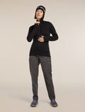 Women’s Merino 260 Quantum Long Sleeve Zip Black - 4