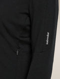 Women’s Merino 260 Quantum Long Sleeve Zip Black - 6